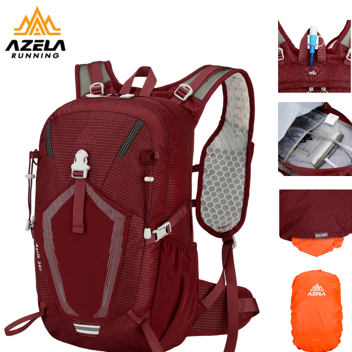 Foldable Backpack Small - 28-liter hiking backpack, waterproof camping backpack,