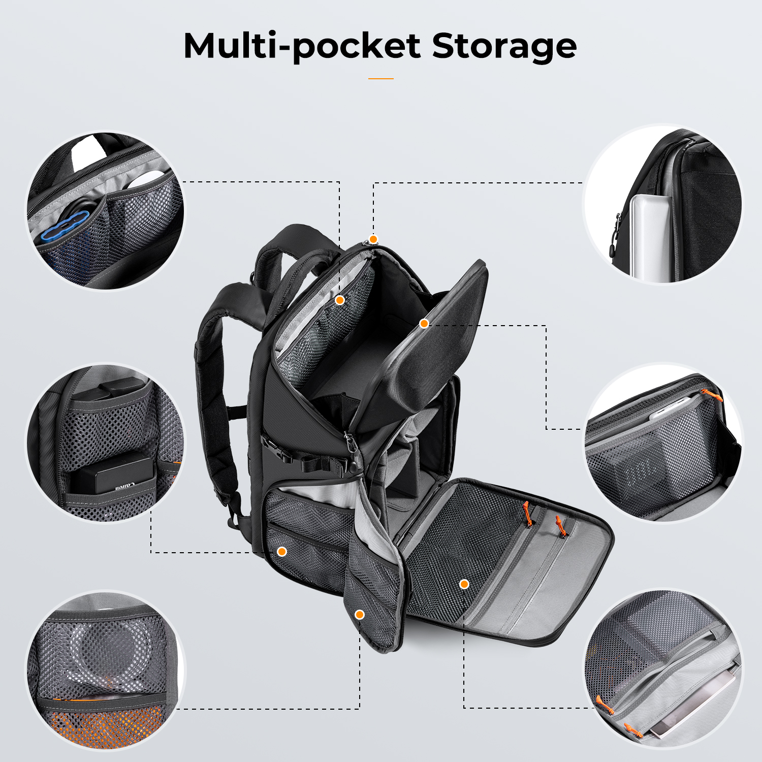 K&F CONCEPT 20L Camera Backpac – обзор и цена Laptop Backpack 15.6