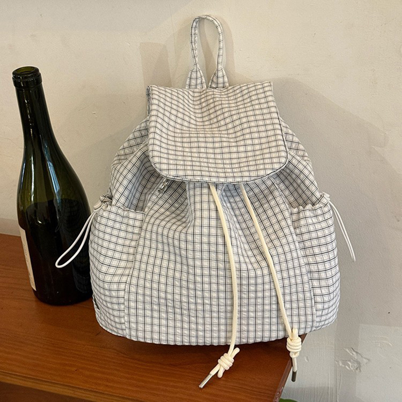 Plaid Laptop Lightweight Backp – обзор и цена Canvas Backpack Casual