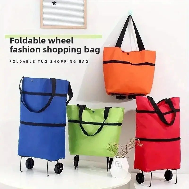 1pc Portable Shopping Cart wit – обзор и цена Foldable Backpack Small