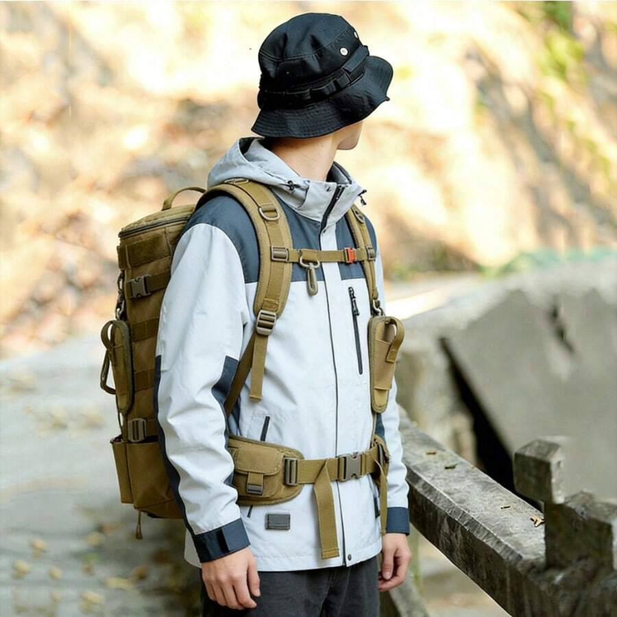 Large Capacity Tactical Backpa – обзор и цена Hiking Backpack Waterproof