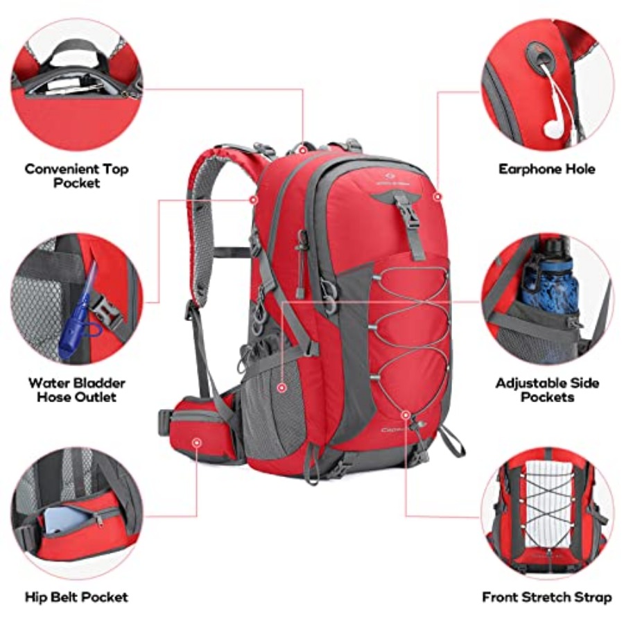 Hiking Backpack, Camping Backp – обзор и цена Hiking Backpack Waterproof