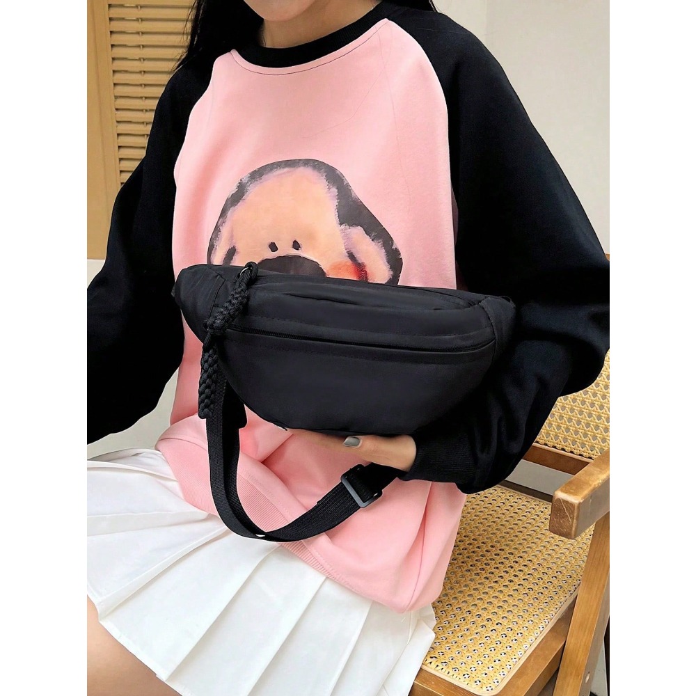 Large Capacity Nylon Chest Bag – обзор и цена Sling Backpack Shoulder