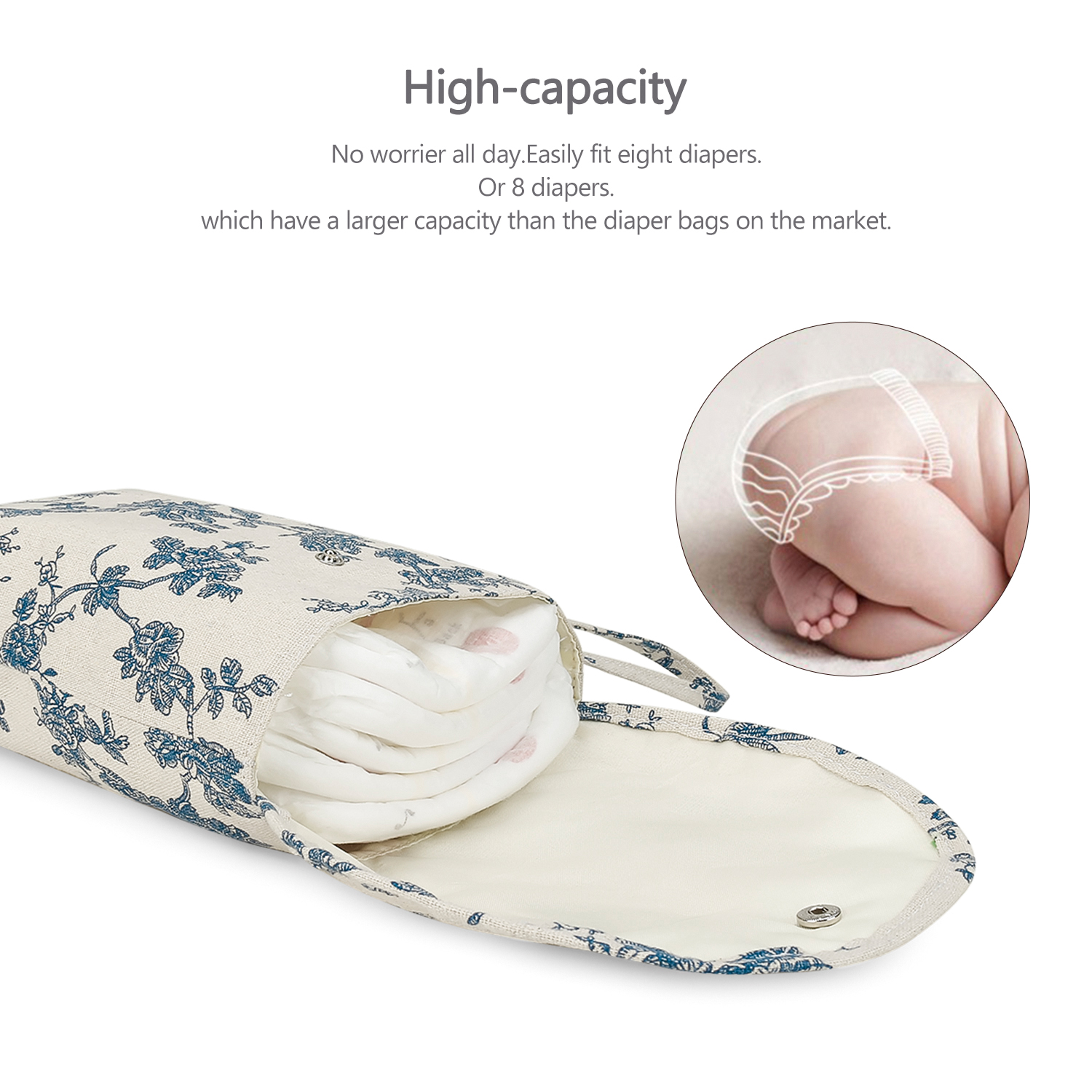 Baby Diaper Bag Reusable Mommy – обзор и цена Backpack Diaper Bag