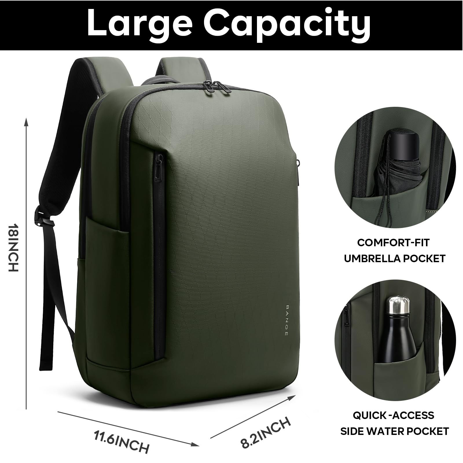 BANGE Fashion Simple Design Wo – обзор и цена Travel Backpack Anti Theft
