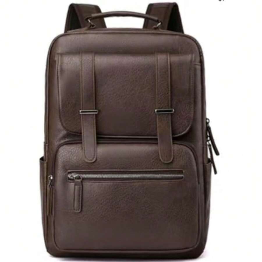 PU Leather Backpack For Men An – обзор и цена Laptop Backpack 15.6