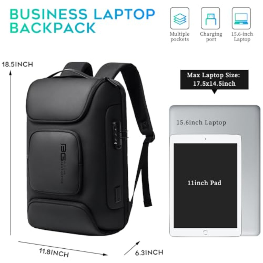 Business Backpack, Laptop Back – обзор и цена Laptop Backpack 15.6