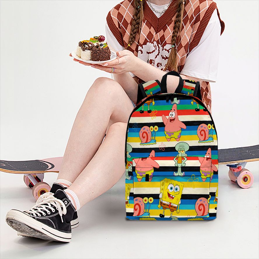 SpongeBob SquarePants Striped  – обзор и цена School Backpack Teen