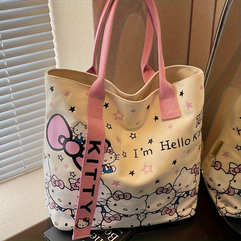Hello Kitty Large Capacity Sho – обзор и цена Canvas Backpack Casual