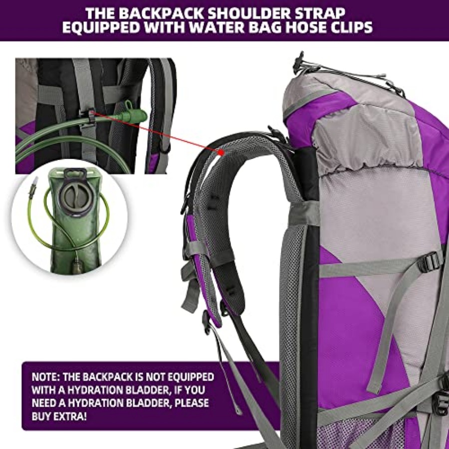 70L Hiking Backpack with Rain  – обзор и цена Hiking Backpack Waterproof