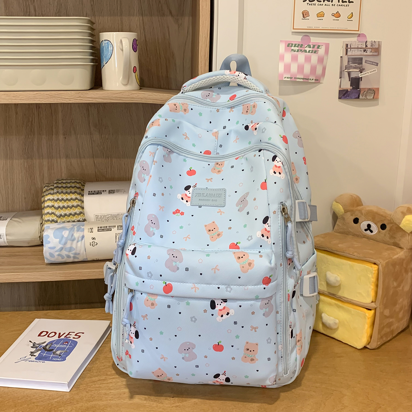 Cute Animal Print Backpack Wom – обзор и цена School Backpack Teen