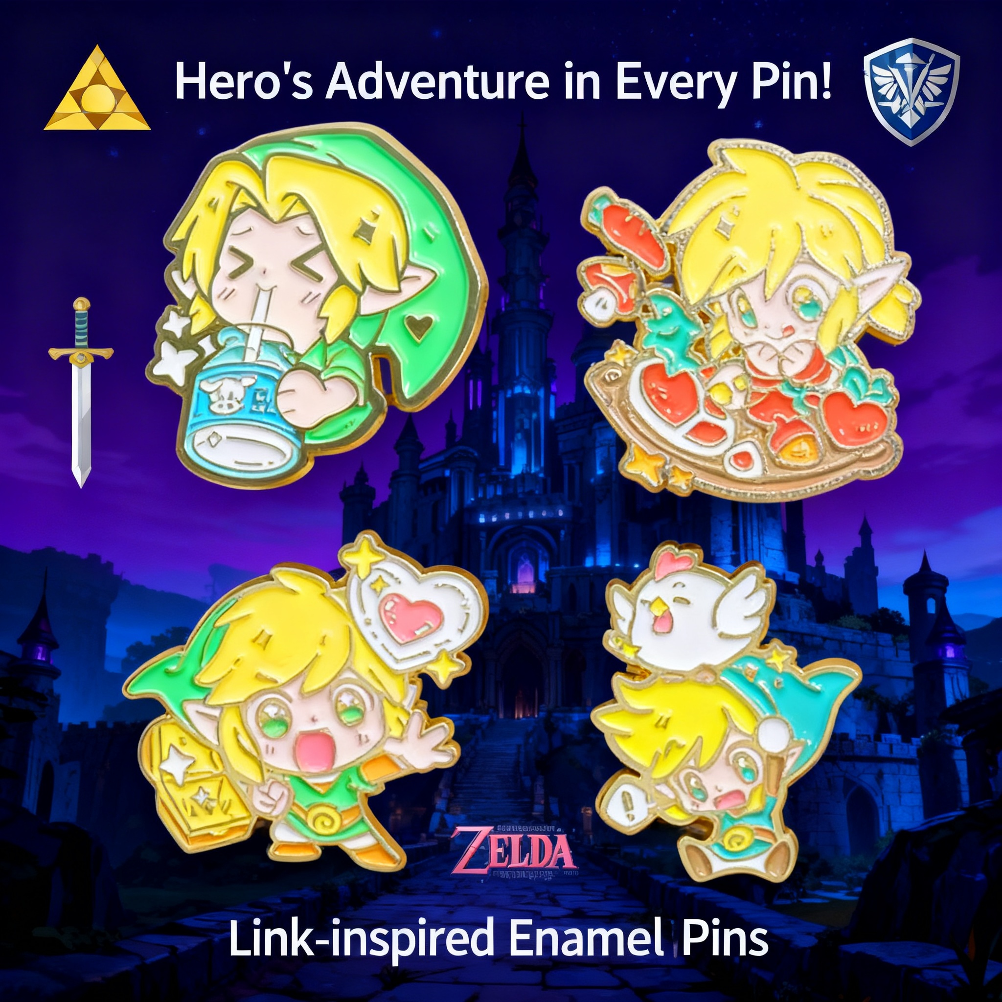 Adventure Game Badges Enamel P – обзор и цена Fashion Backpack Women