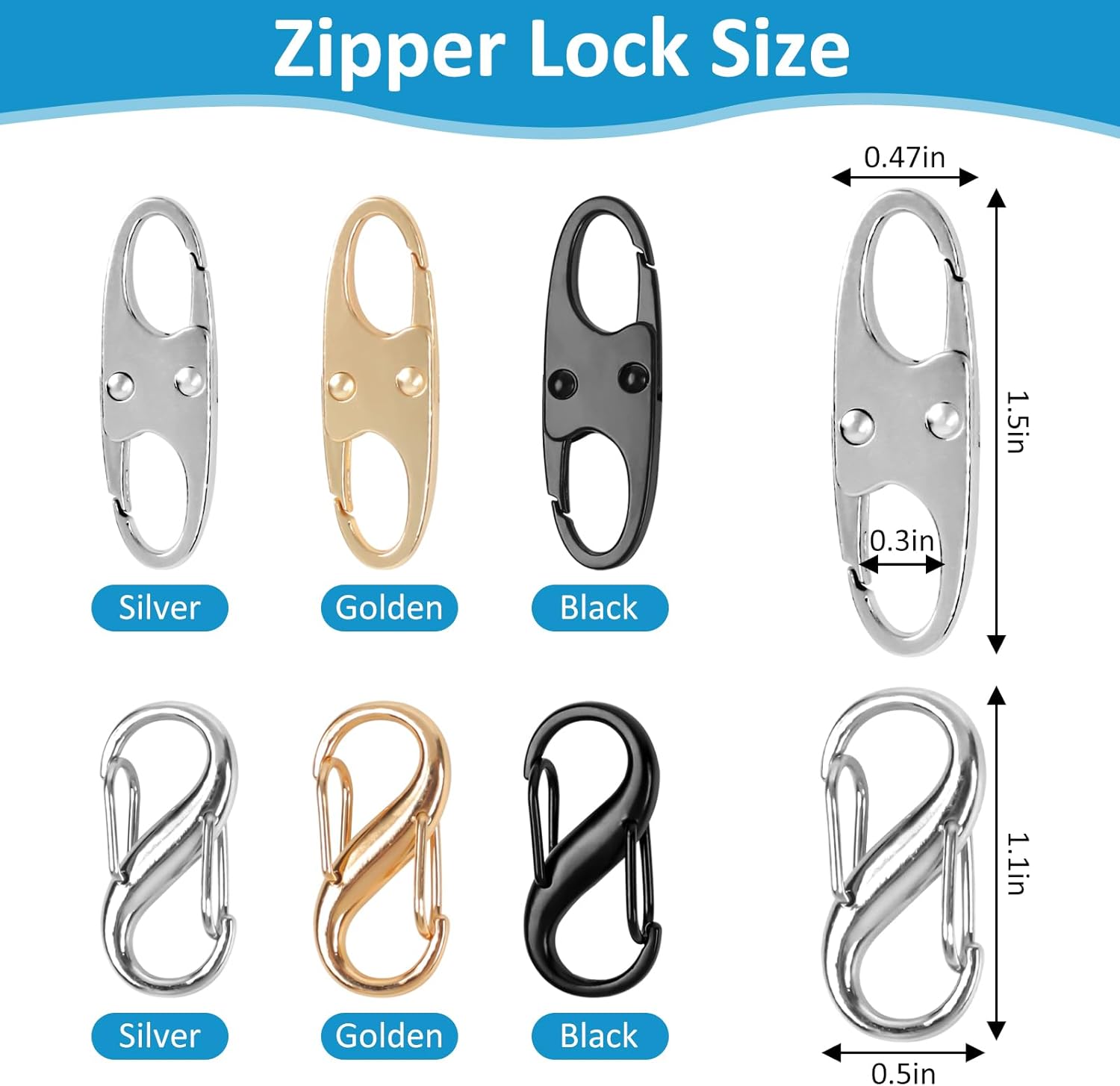 Lock Combo, Total 21PCS Clips  – обзор и цена Backpack Lock Combo