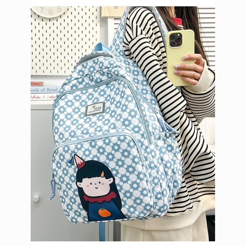 Cute Aesthetic Cartoon Backpac – обзор и цена School Backpack Teen