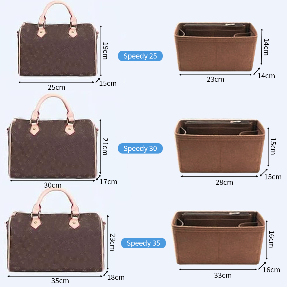 Purse Inserts for Speedy 25/30 – обзор и цена Backpack Insert Organizer