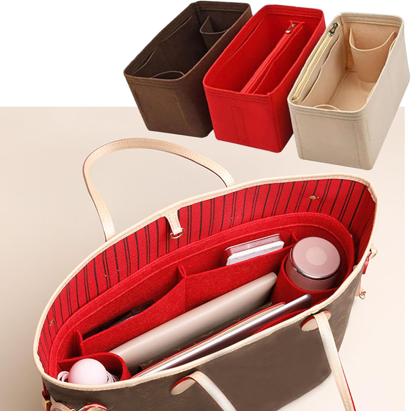 Purse Inserts for Speedy 25/30 – обзор и цена Backpack Insert Organizer