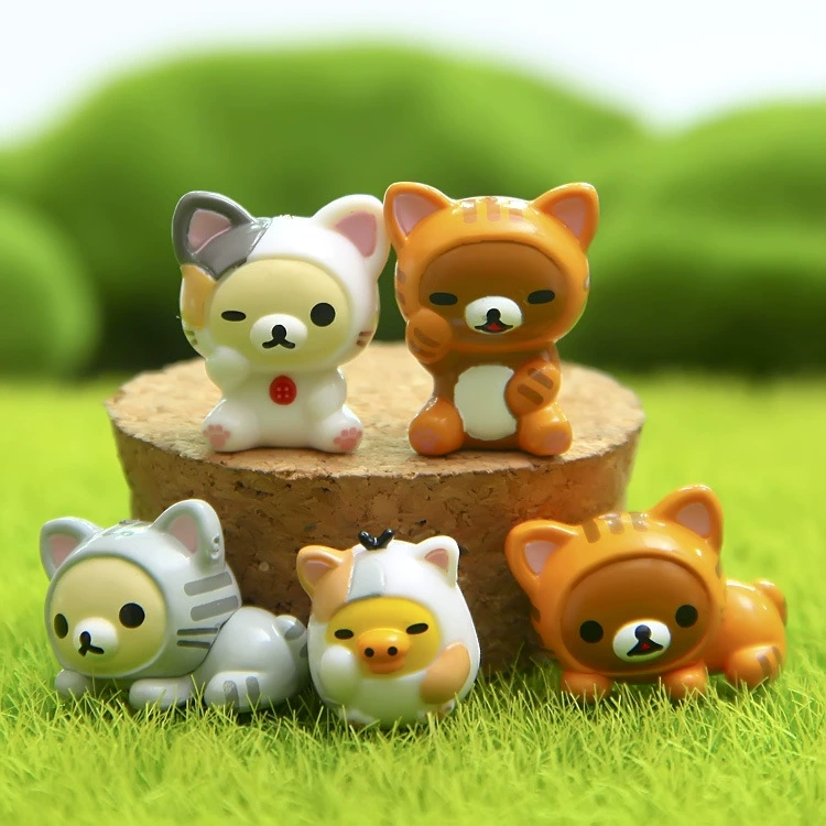 5pcs Rilakkuma Action Figures  – обзор и цена Mini Backpack Purse