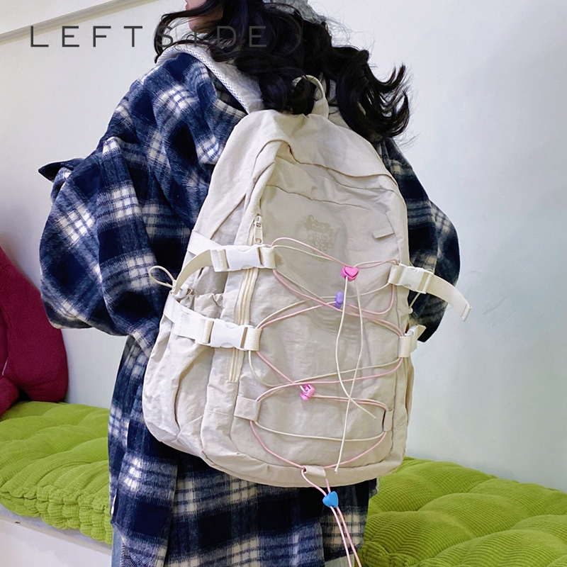 LEFTSIDE Women's Nylon Backpac – обзор и цена School Backpack Teen