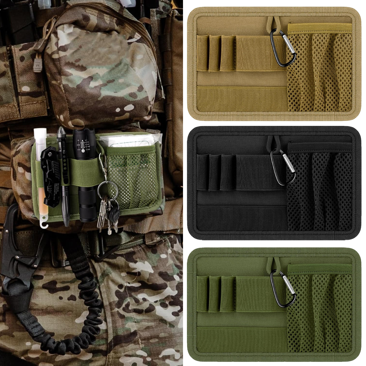 Tactical Bag Insert Panel Orga – обзор и цена Backpack Insert Organizer